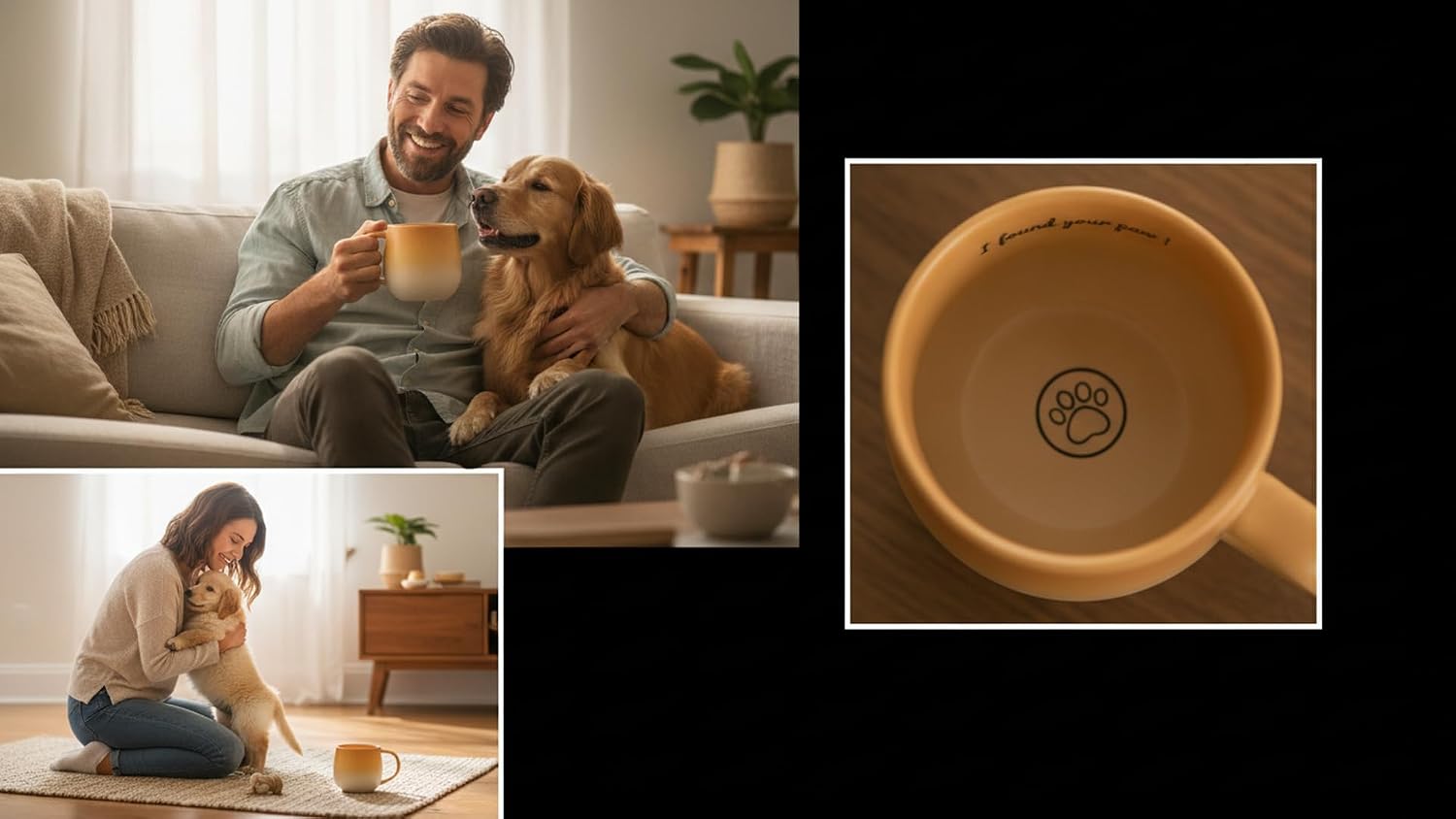 I Found Your Paw — Yellow Dog Mug