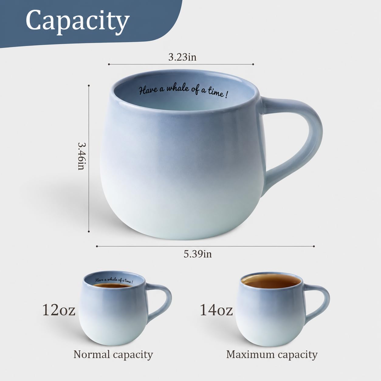 Have a Whale of a Time — Blue Whale Mug