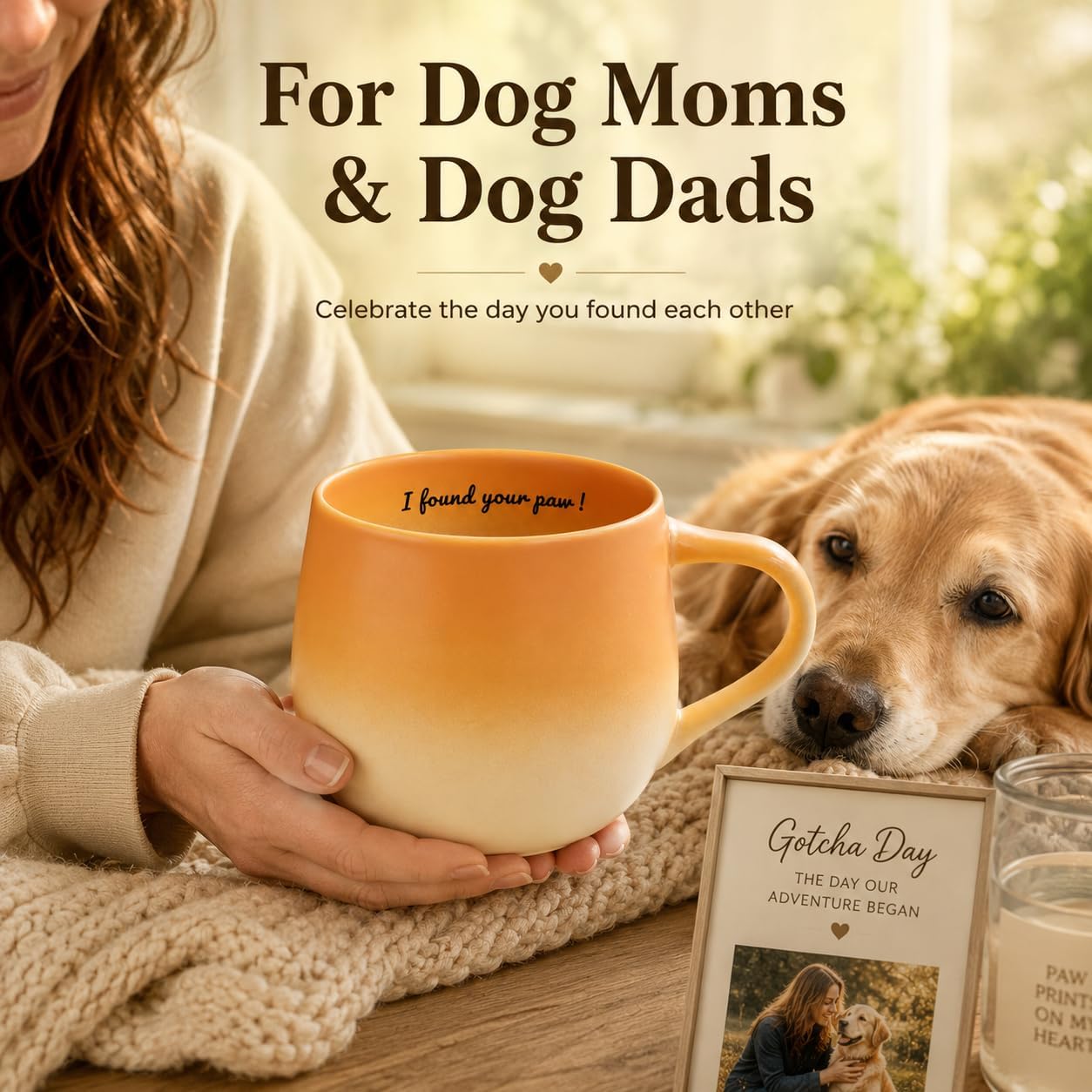 I Found Your Paw — Yellow Dog Mug