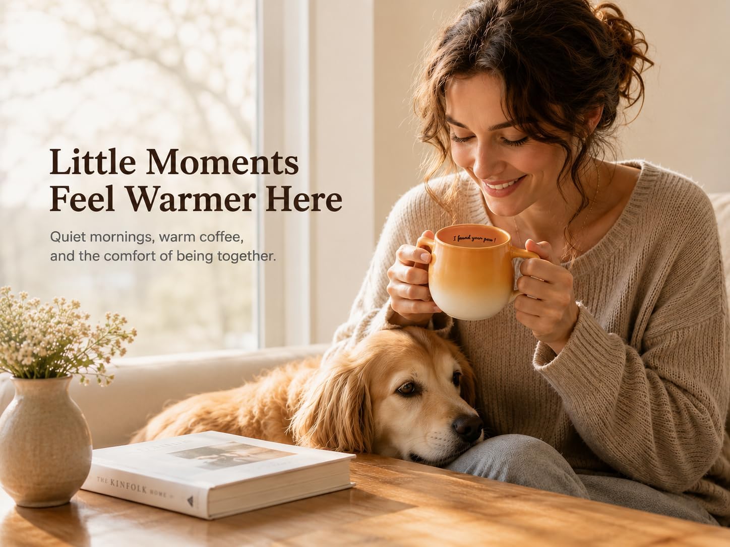 I Found Your Paw — Yellow Dog Mug
