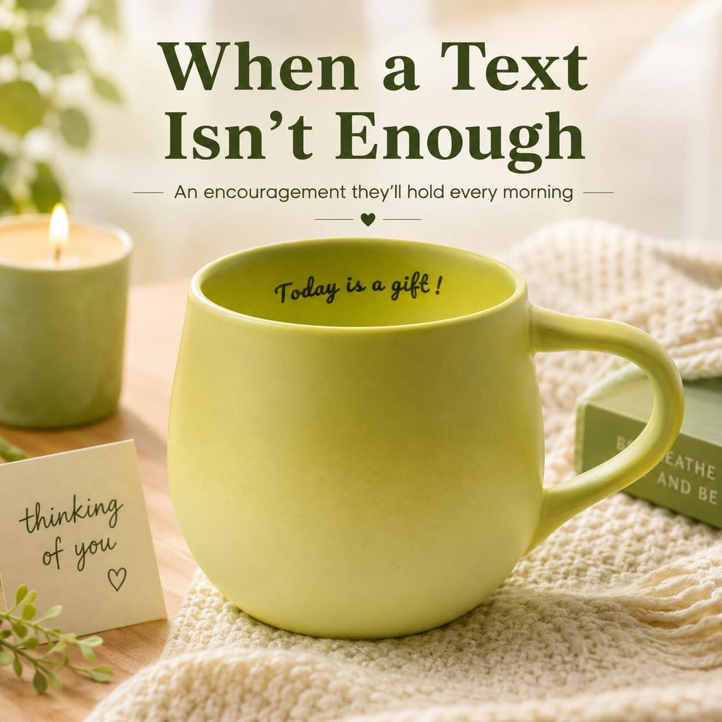Today Is a Gift — Green Panda Mug